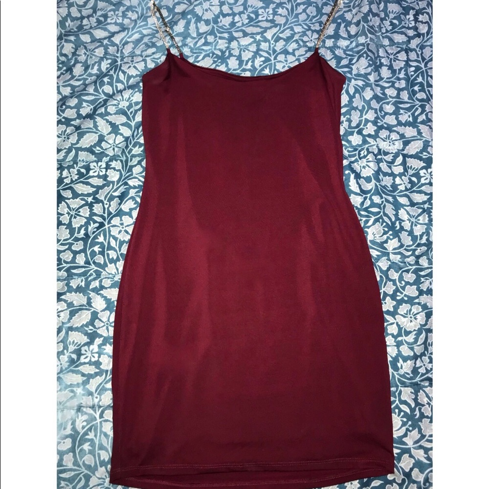 Maroon dress
